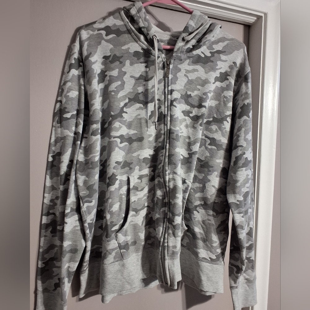 Eddie Bauer Gray Camo Hoodie